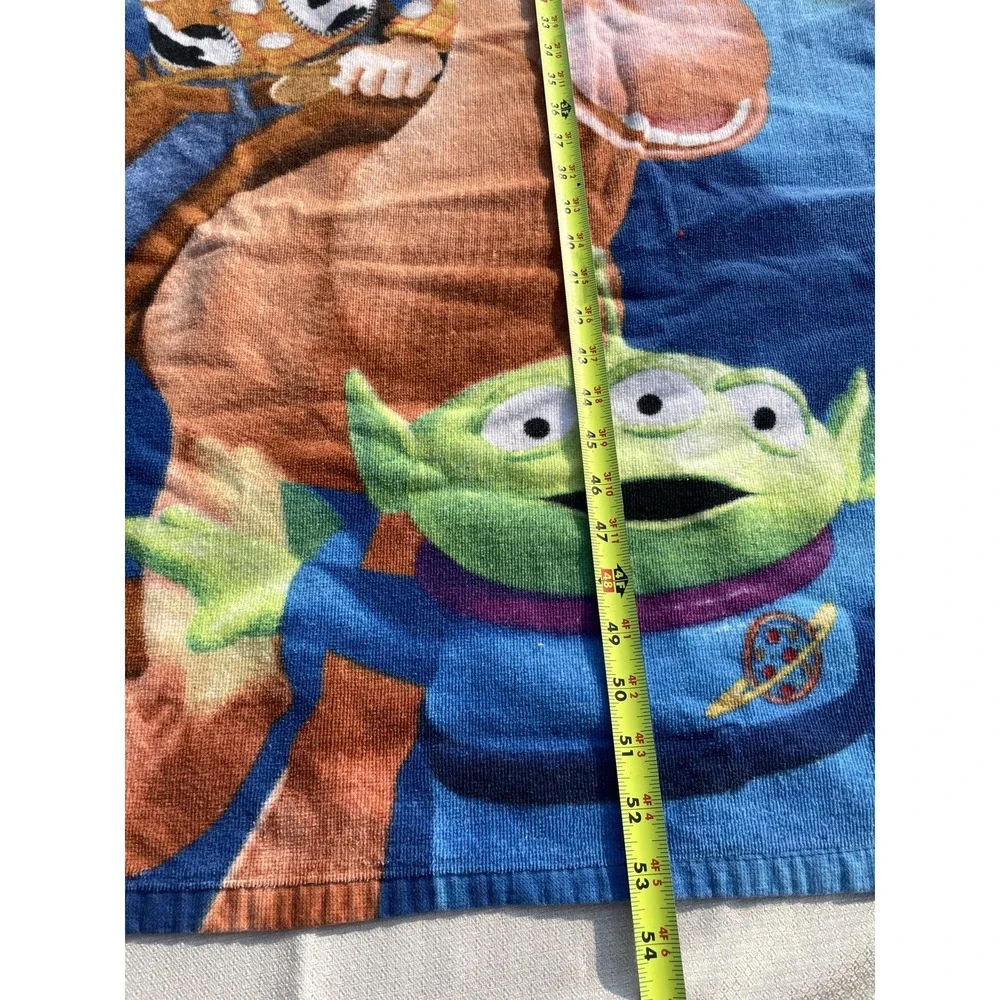 Vintage Disney Pixar Toy Story Beach Towel Woody Buzz Lightyear 27